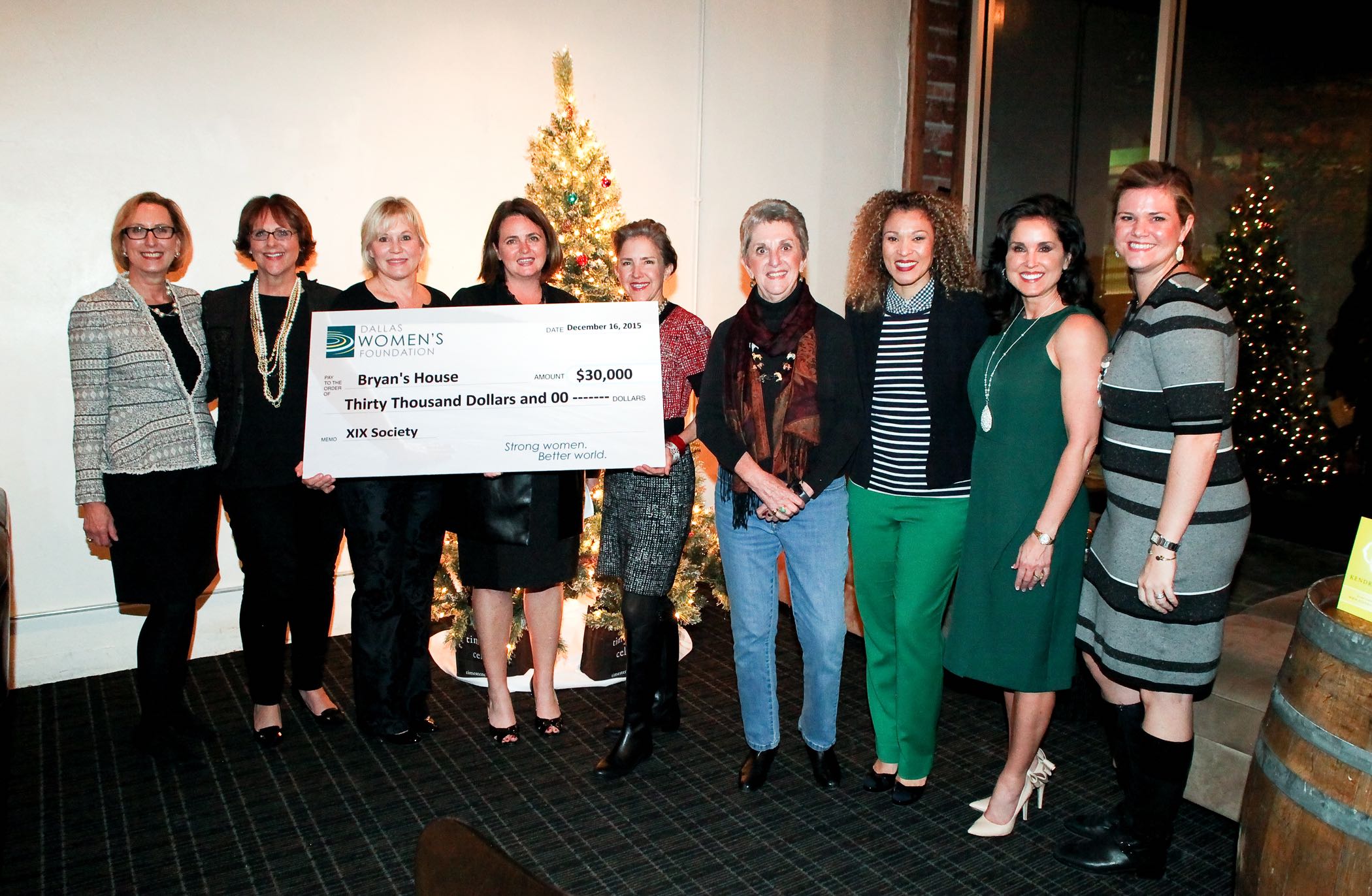 Dallas Womens Foundations Xix Society Awards First Grant To Bryans House